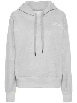 Худи Sylla с вышитым логотипом ISABEL MARANT, серый