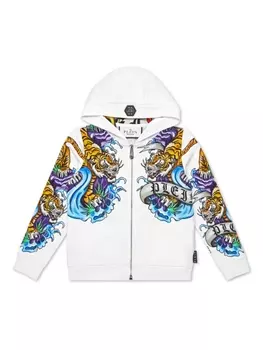 Худи Tattoo с логотипом Philipp Plein, белый