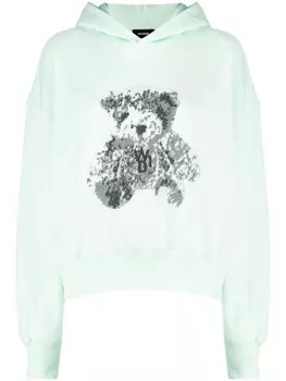 Худи Teddy Bear We11done, зеленый