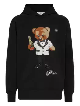 Худи Teddy Waiter Philipp Plein, черный
