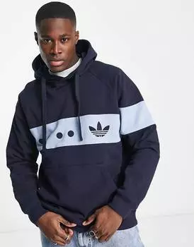 Худи темно-синего цвета adidas Originals
