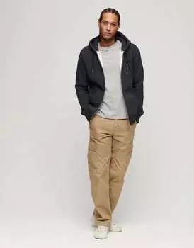 Худи темно-синего цвета с логотипом Superdry Essential