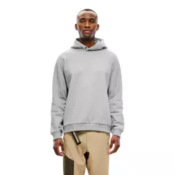 Худи The Mountain Studio Organic cotton logo, серый