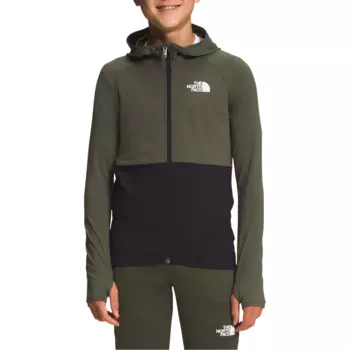 Худи The North Face Amphibious Full Zip Sun, цвет New Taupe Green