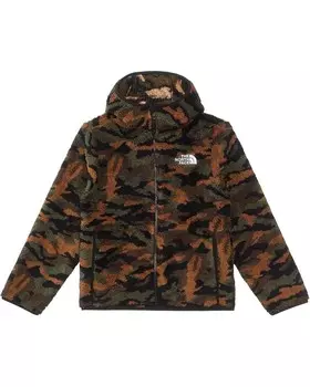 Худи The North Face Kids Teen Campshire Full Zip Hoodie, цвет TNF Black TNF Camo Small Print
