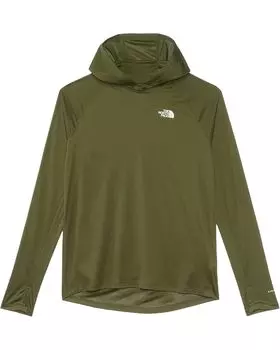Худи The North Face Kids Teen Summer LT Sun Hoodie, цвет Forest Olive