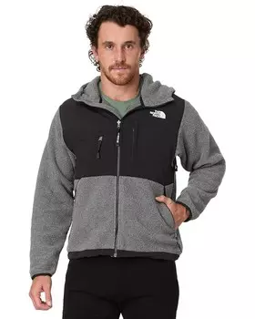 Худи The North Face Retro Denali Hoodie, цвет TNF Medium Grey Heather/TNF Black