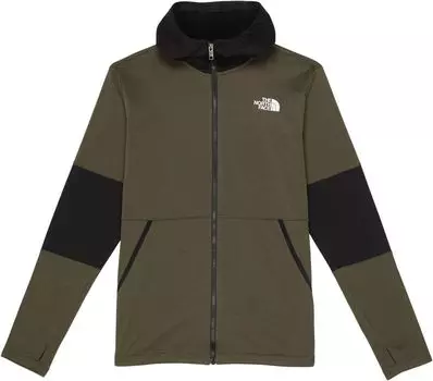Худи The North Face Winter Warm Full Zip Hoodie, цвет New Taupe Green