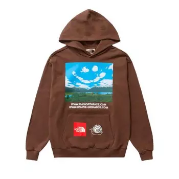 Худи The North Face x Online Ceramics, цвет коричневый
