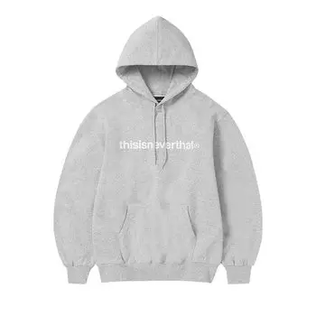 Худи Thisisneverthat thisisneverthat T-Logo LT Hoodie, серый