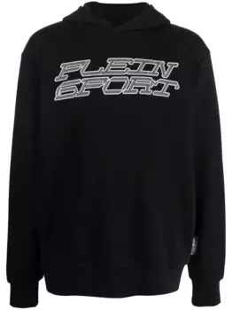 Худи Tiger с логотипом Plein Sport, черный