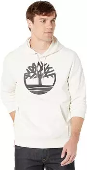 Худи Timberland Core Tree Logo Pullover Hoodie Brushback, цвет Vintage White