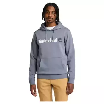 Худи Timberland Kennebec River Linear Logo, серый