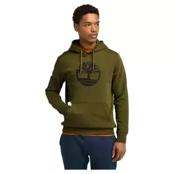 Худи Timberland Kennebec River Tree Logo, зеленый