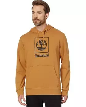 Худи Timberland Stack Logo Hoodie, цвет Wheat Boot
