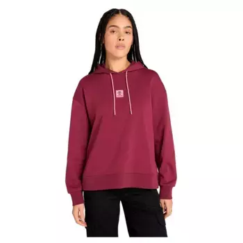 Худи Timberland Stack Logo Loop Back, розовый