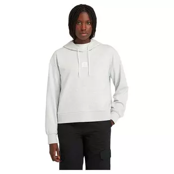 Худи Timberland Stack Logo Loop Back, серый