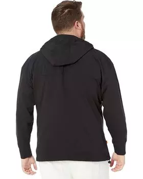 Худи Timberland Youth Culture Outdoor Archive 1/2 Zip Hoodie, черный