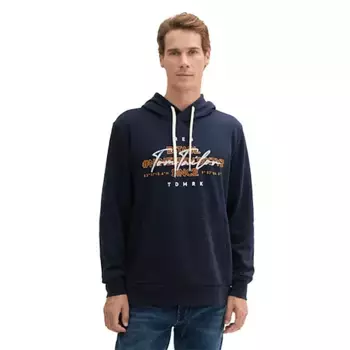 Худи Tom Tailor 1044039 Printed, синий