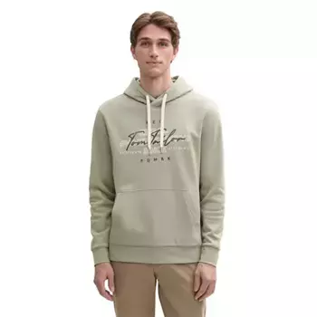 Худи Tom Tailor 1044039 Printed, зеленый