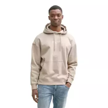 Худи Tom Tailor Relaxed Printed, бежевый
