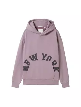 Худи TOM TAILOR Sweatshirt, цвет mauve