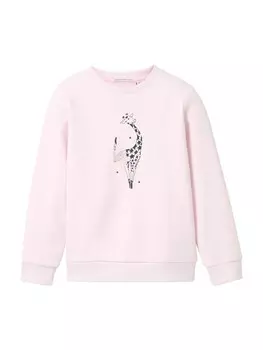 Худи TOM TAILOR Sweatshirt, розовый