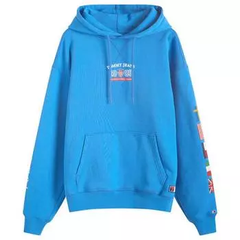 Худи Tommy Jeans Archive Games Hoodie, цвет Phthalo Blue