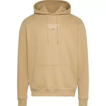 Худи Tommy Jeans Essential Graphic, бежевый