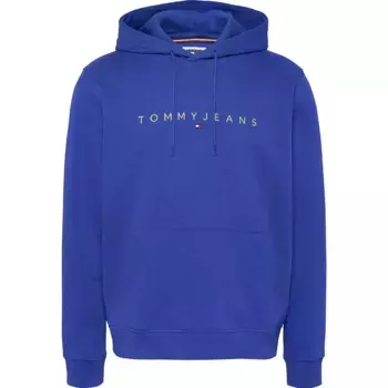 Худи Tommy Jeans Reg Linear Gold, синий
