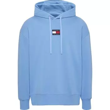 Худи Tommy Jeans Relax College Pop Text, синий