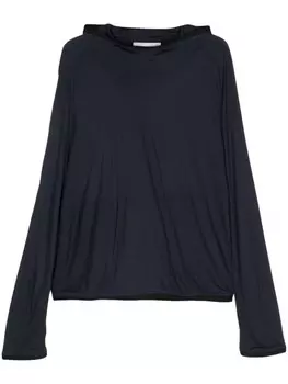 Худи тонкой вязки RANRA, синий