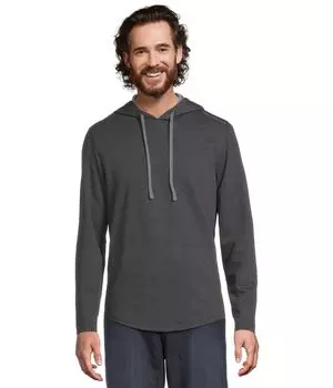 Худи TravisMathew Upgraded Tech Hoodie, цвет Heather Black