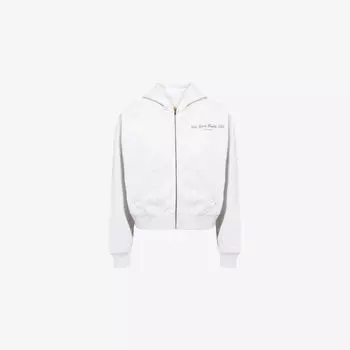 Худи укороченный Sporty & Rich Ny Health Club с молнией, серый