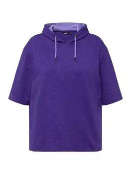 Худи Ulla Popken Shirt, фиолетовый
