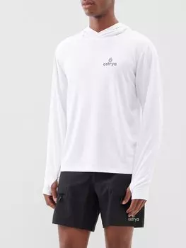 Худи umbra из технического материала Ostrya (Ostrya), белый