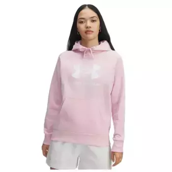 Худи Under Armour Rival Fleece Big Logo, розовый