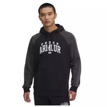 Худи Under Armour Rival Fleece CB, черный