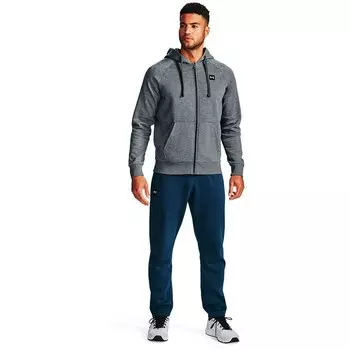 Худи Under Armour Rival Fleece Fz, серый