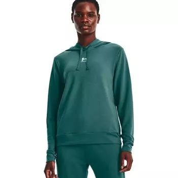 Худи Under Armour Rival Terry, зеленый