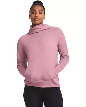 Худи Under Armour Waffle Funnel, цвет Pink Elixir/Misty Purple