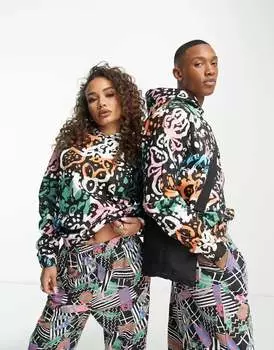 Худи унисекс с графичным принтом ASOS KENYA