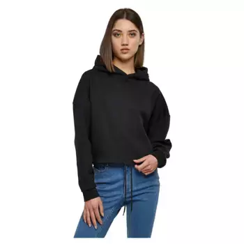 Худи Urban Classics Cropped Oversized, черный