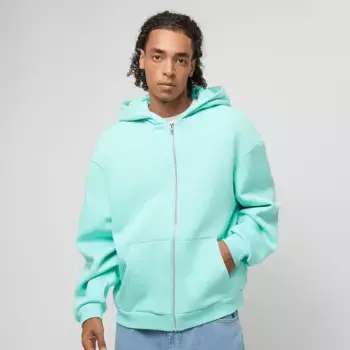 Худи Urban Classics Fluffy Zip, синий