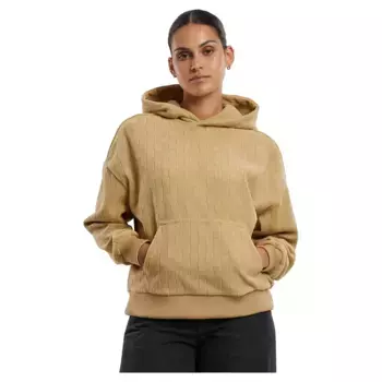 Худи Urban Classics Jacquard Velvet Oversized, коричневый