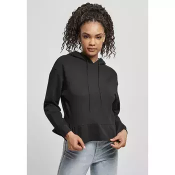 Худи Urban Classics Ladies Organic Volants, черный