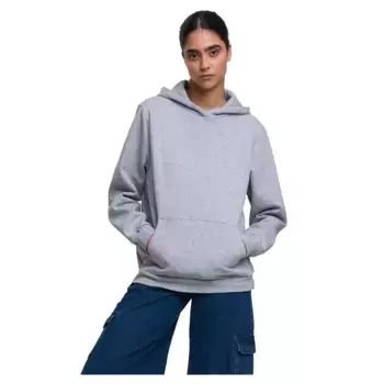 Худи Urban Classics Loose Brushed Fleece, серый