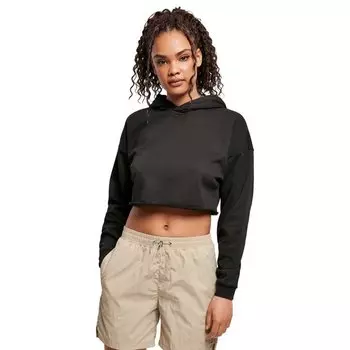 Худи Urban Classics Oversized Cropped, черный