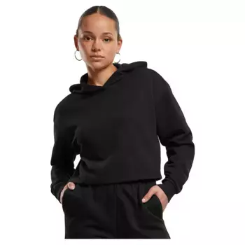 Худи Urban Classics Oversized Cropped Light Terry, черный