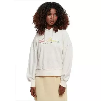 Худи Urban Classics Oversized Rainbow, белый